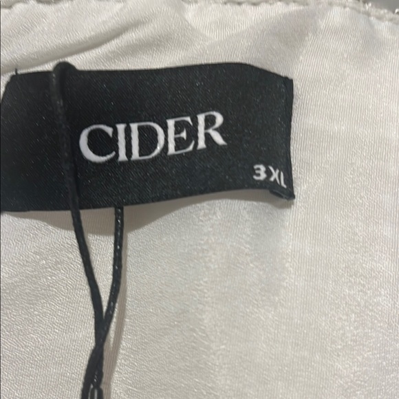 NWT Cider Black and White Mini Dress 
Size 3X - Picture 4 of 6